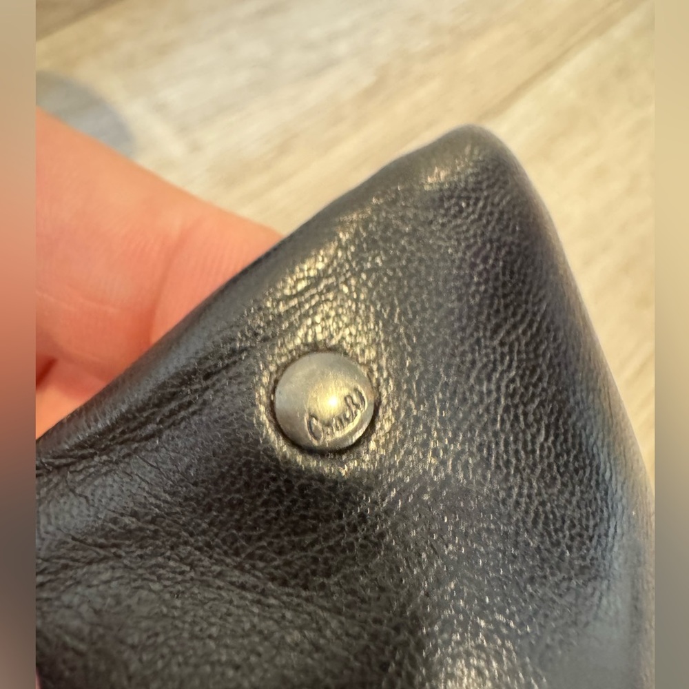 Coach Women’s Missy 2.5 Heel Black Leather Pumps size 39 - Picture 7 of 10